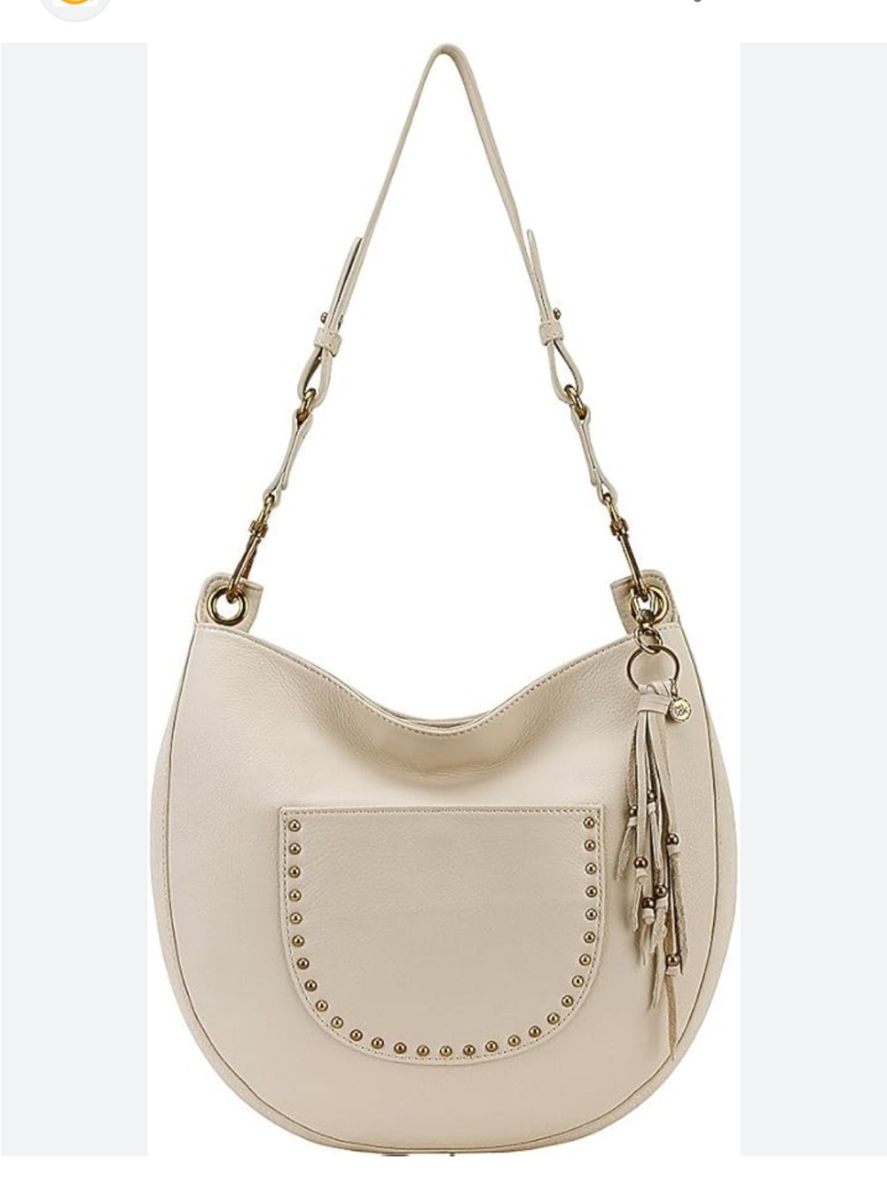 The Sak Zinnia Leather Hobo Stone